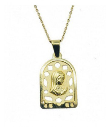 Medalla de oro de la Virgen Niña. - 065064CLOB