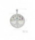 Colgante plata árbol de la vida. - 135915