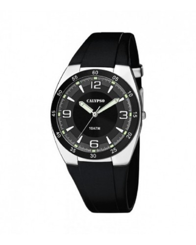 Reloj Calypso caballero correa caucho. - K5753/3
